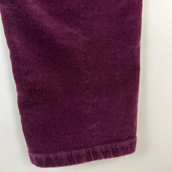BANANA REPUBLIC skinny corduroy pants in plum 29 - Picture 6 of 9